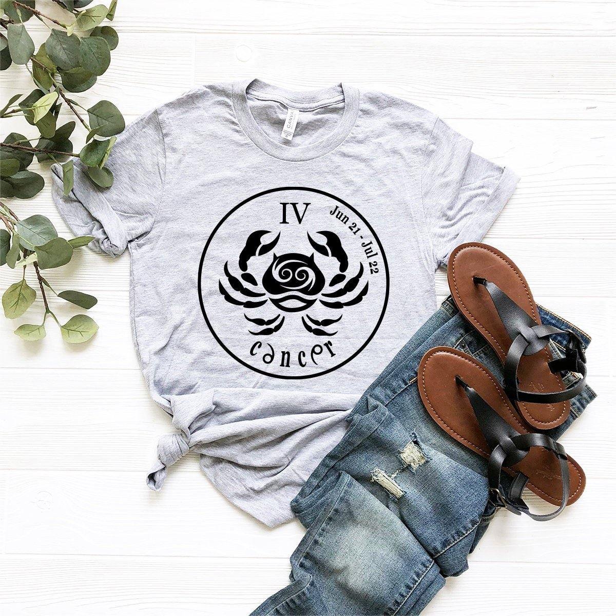 Cancer Zodiac T-Shirt, T Shirt, Signs Astrology Gifts product image 1