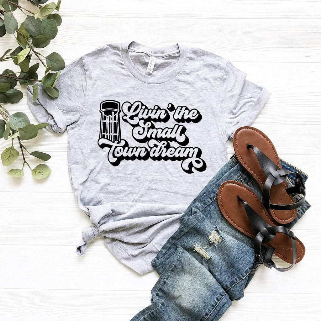 Living The Small Town Dream Shirt, Country Lifestyle Water product image 1