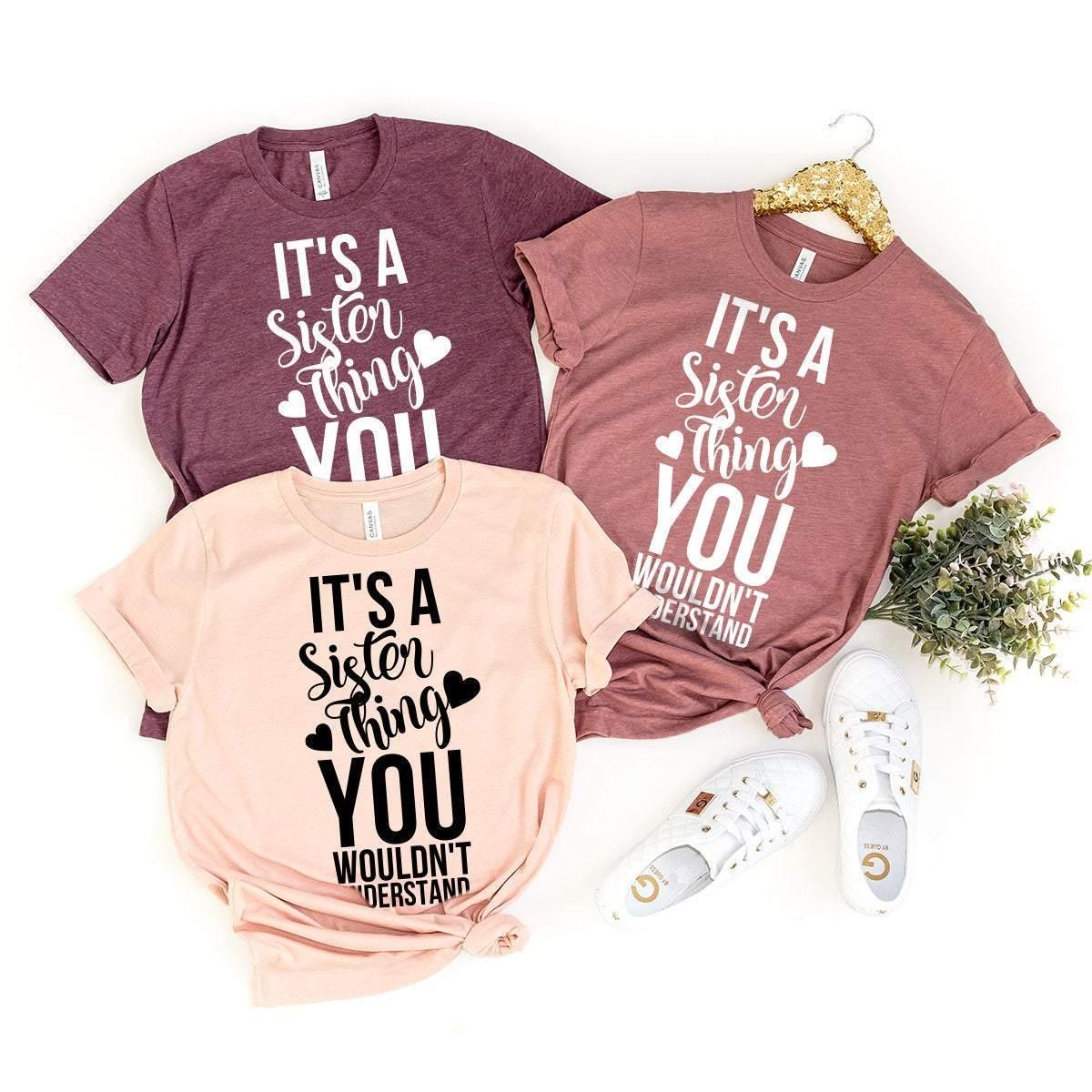 Bestie Sister T-Shirt, Bff Shirt, Best Friend Ever Friends product image 3