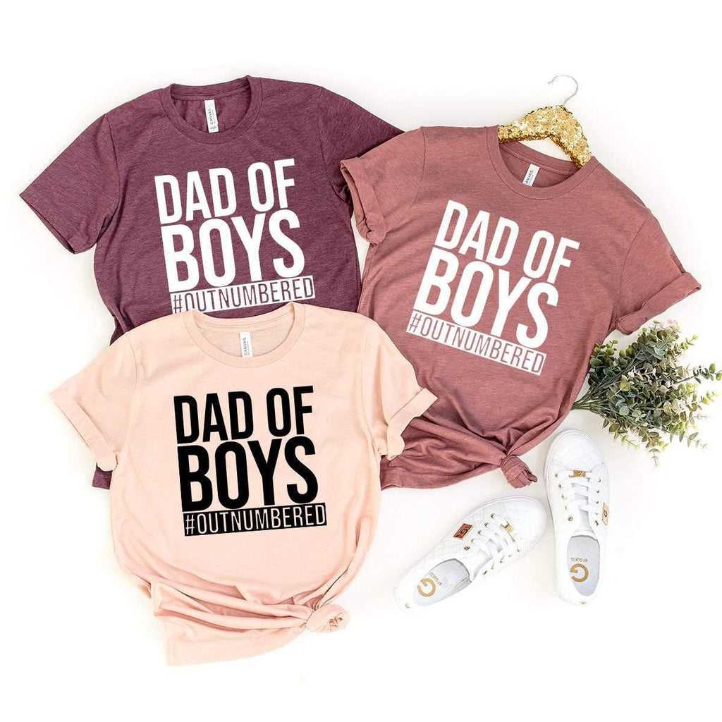 Dad Of Boys, Shirt, Daddy T-Shirt, Gift, New For Boydad product image 3