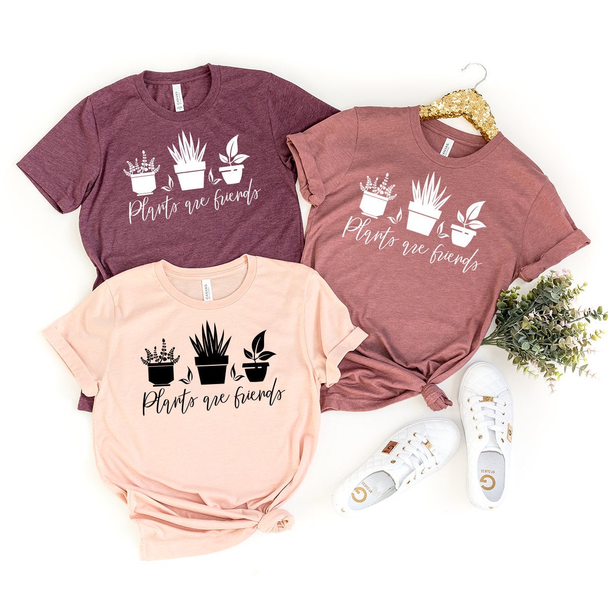 Plantaholic Shirt, Gardening Plant Lady Plants Are Friends product image 1