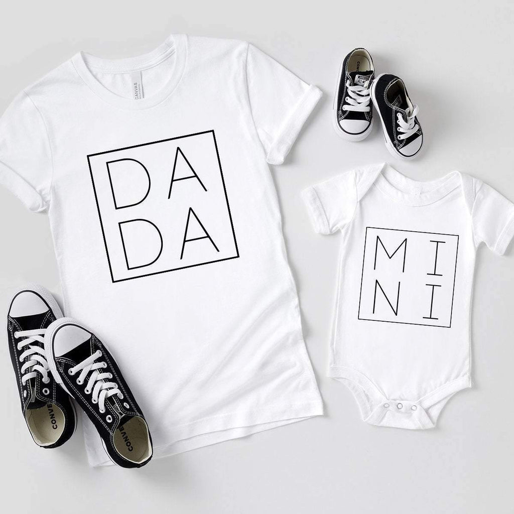 Cool Family Shirt, Dada Mama BigBro Mini T-Shirt, Matching product image 2