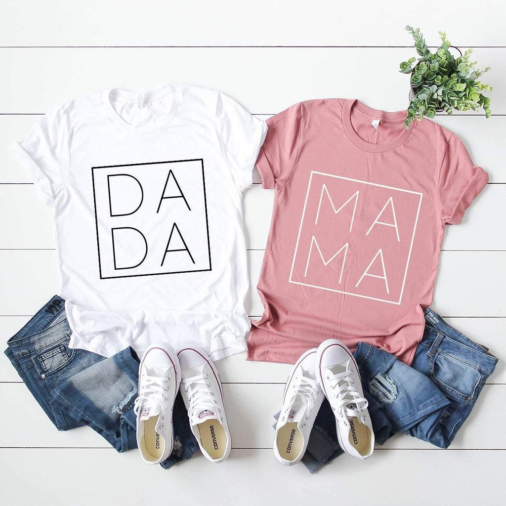 Cool Family Shirt, Dada Mama BigBro Mini T-Shirt, Matching product image 4
