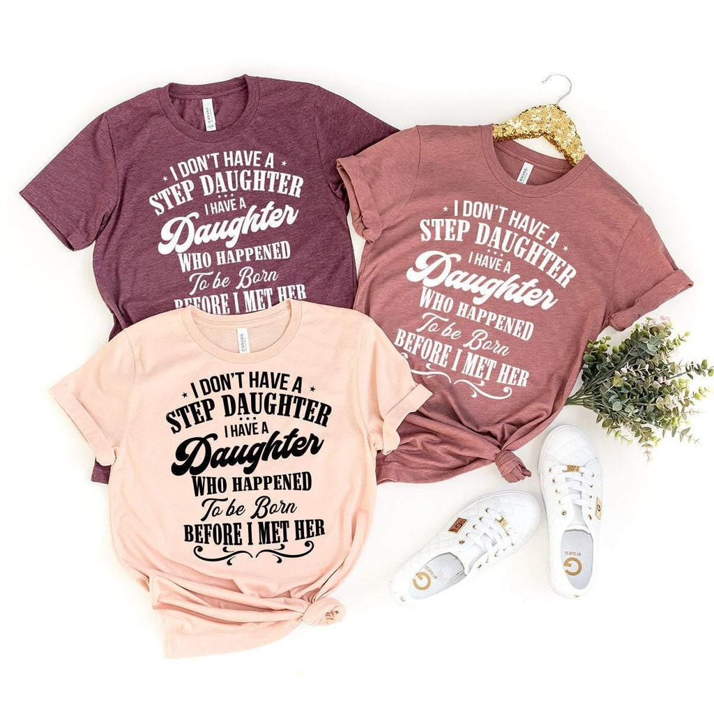 Step Dad Shirt, Gift, Father's Day For Bonus Tee, I Don't product image 3