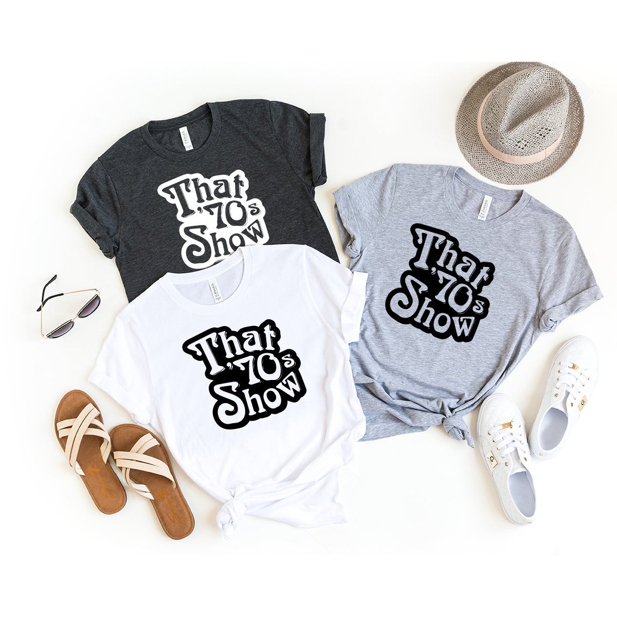 70s Party Shirt, Bohemian That's Show Retro Boho Tee product image 3