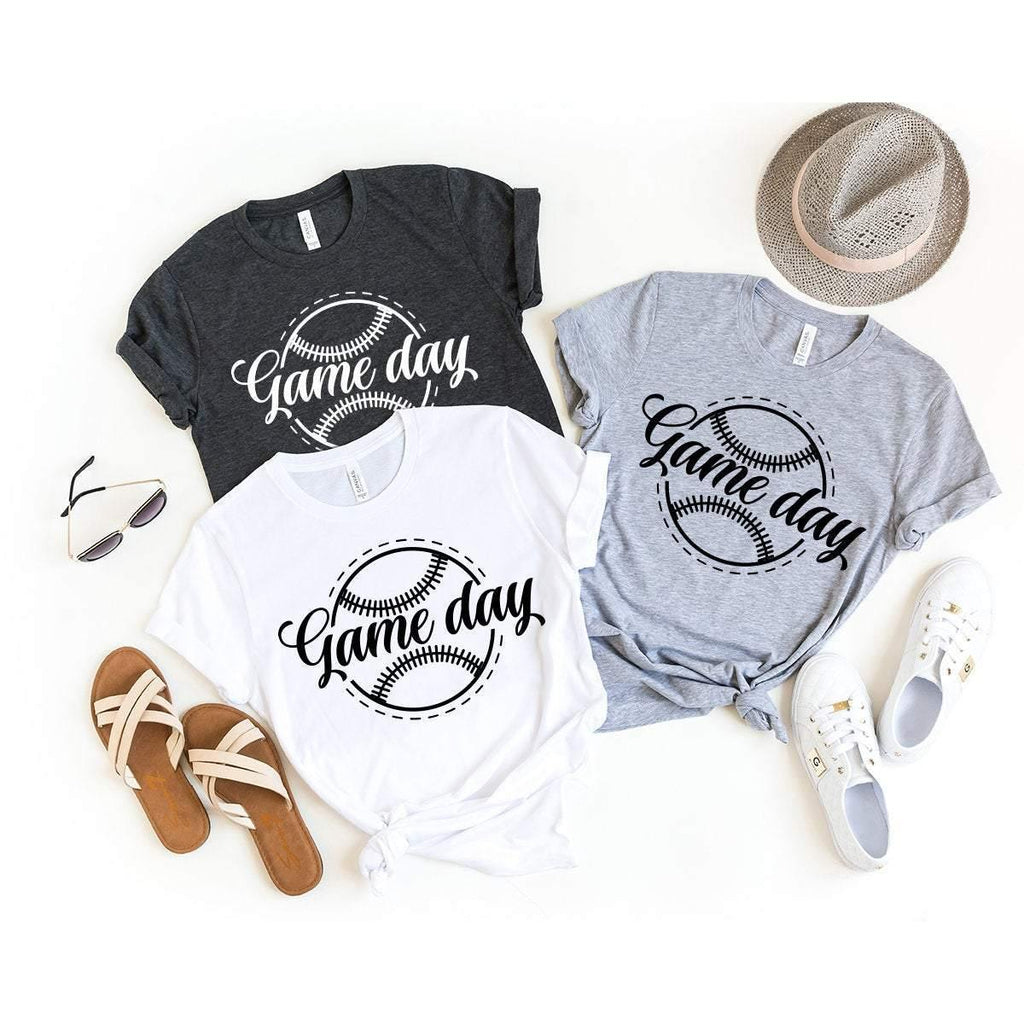 Baseball Game Day Tshirt, Mom Shirt, Dad Player Gift, Life product image 4