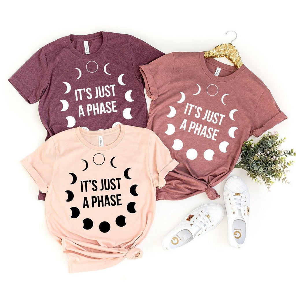 Funny Astrology Shirt, Moon Phases It's Just A Phase product image 3