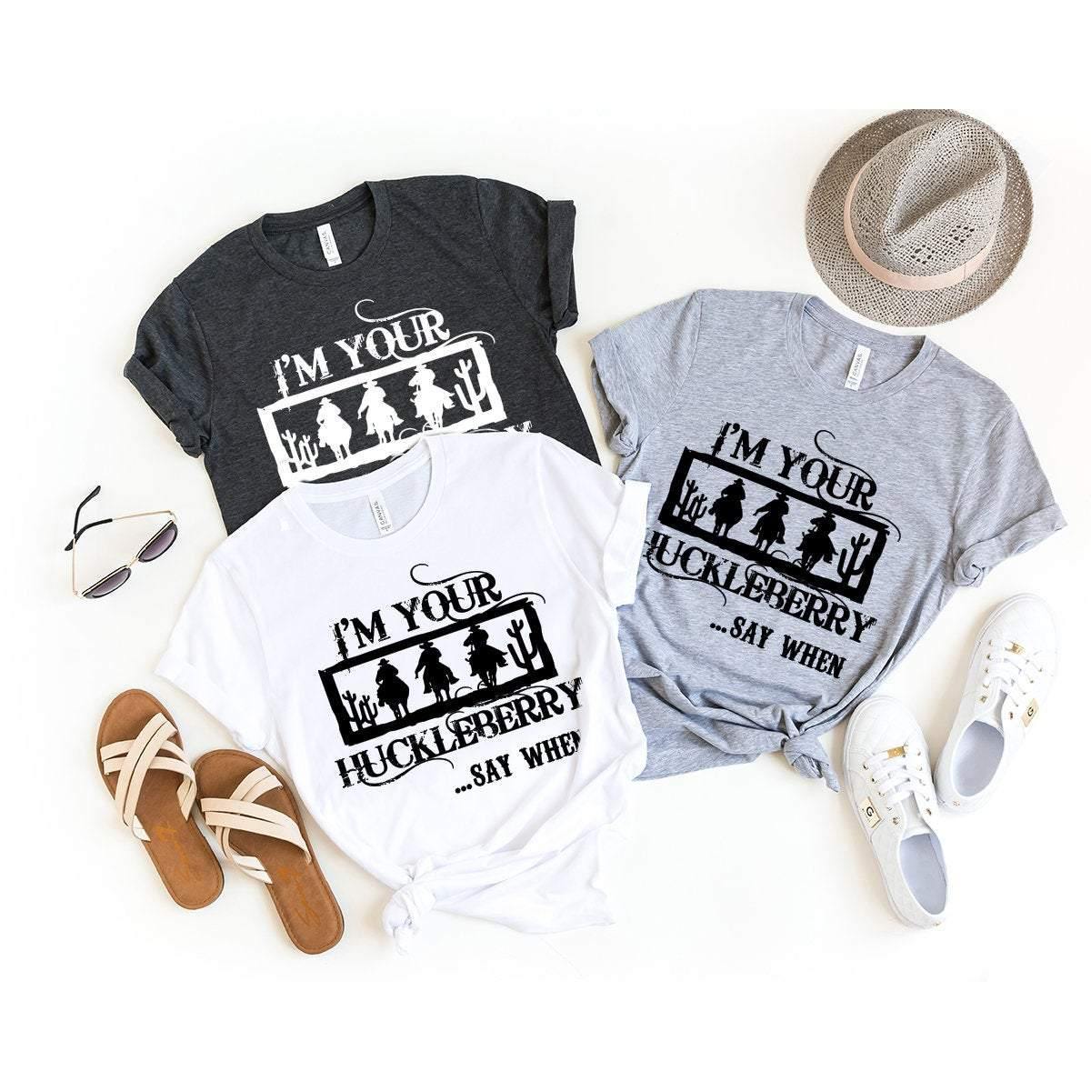 Cowboy Shirt, Country Girl I'm Your Huckleberry Day product image 4