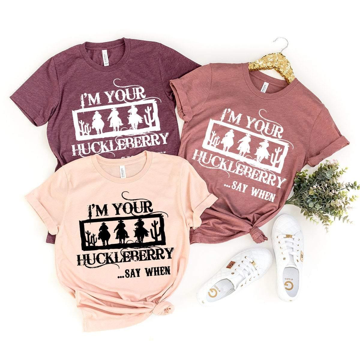 Cowboy Shirt, Country Girl I'm Your Huckleberry Day product image 3