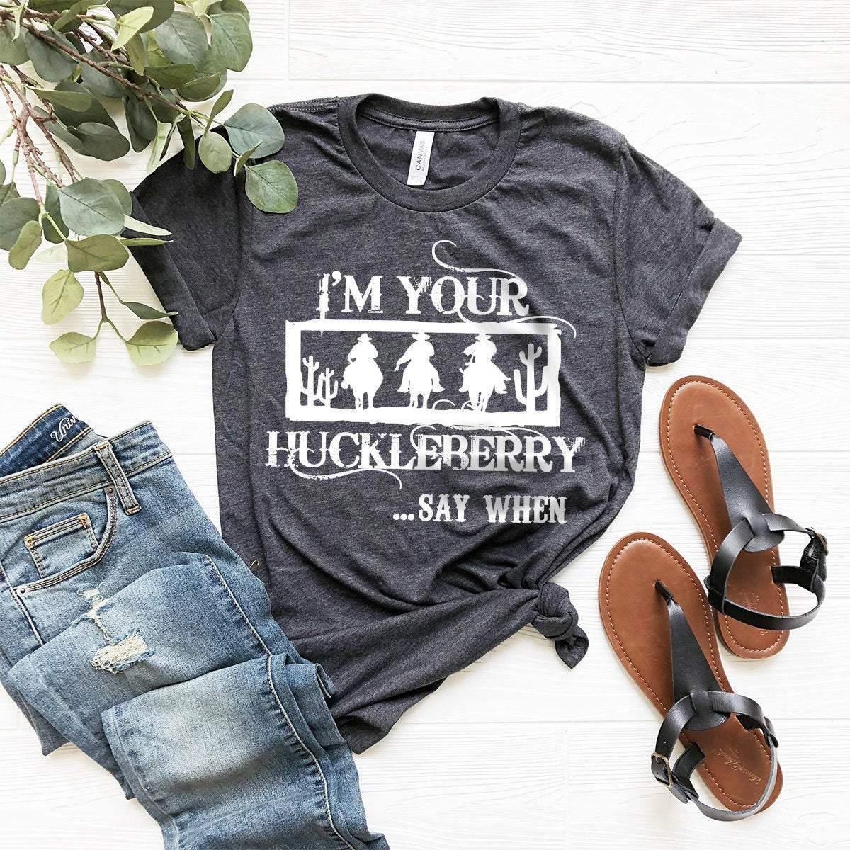 Cowboy Shirt, Country Girl I'm Your Huckleberry Day product image 1