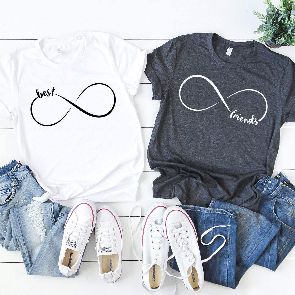 Bestie Shirt, Besties Birthday Gift, Infinite Best Friends product image 2