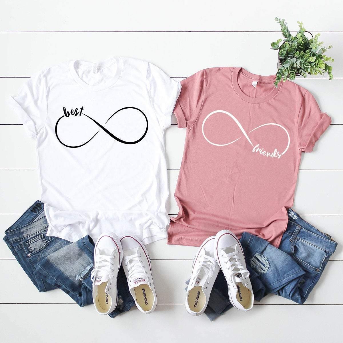 Bestie Shirt, Besties Birthday Gift, Infinite Best Friends product image 1