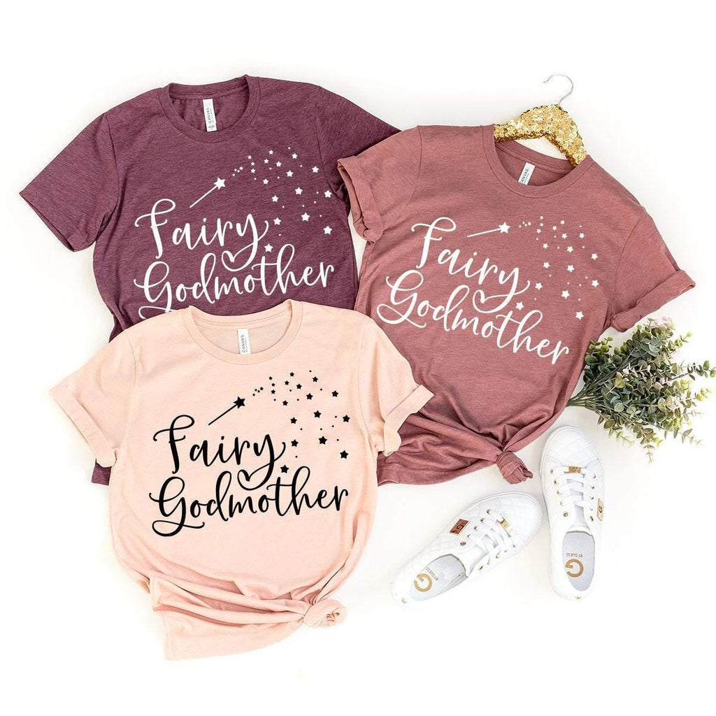 Fairy Godmother T-Shirt, Shirt, Gift For Baptism, Tee product image 3