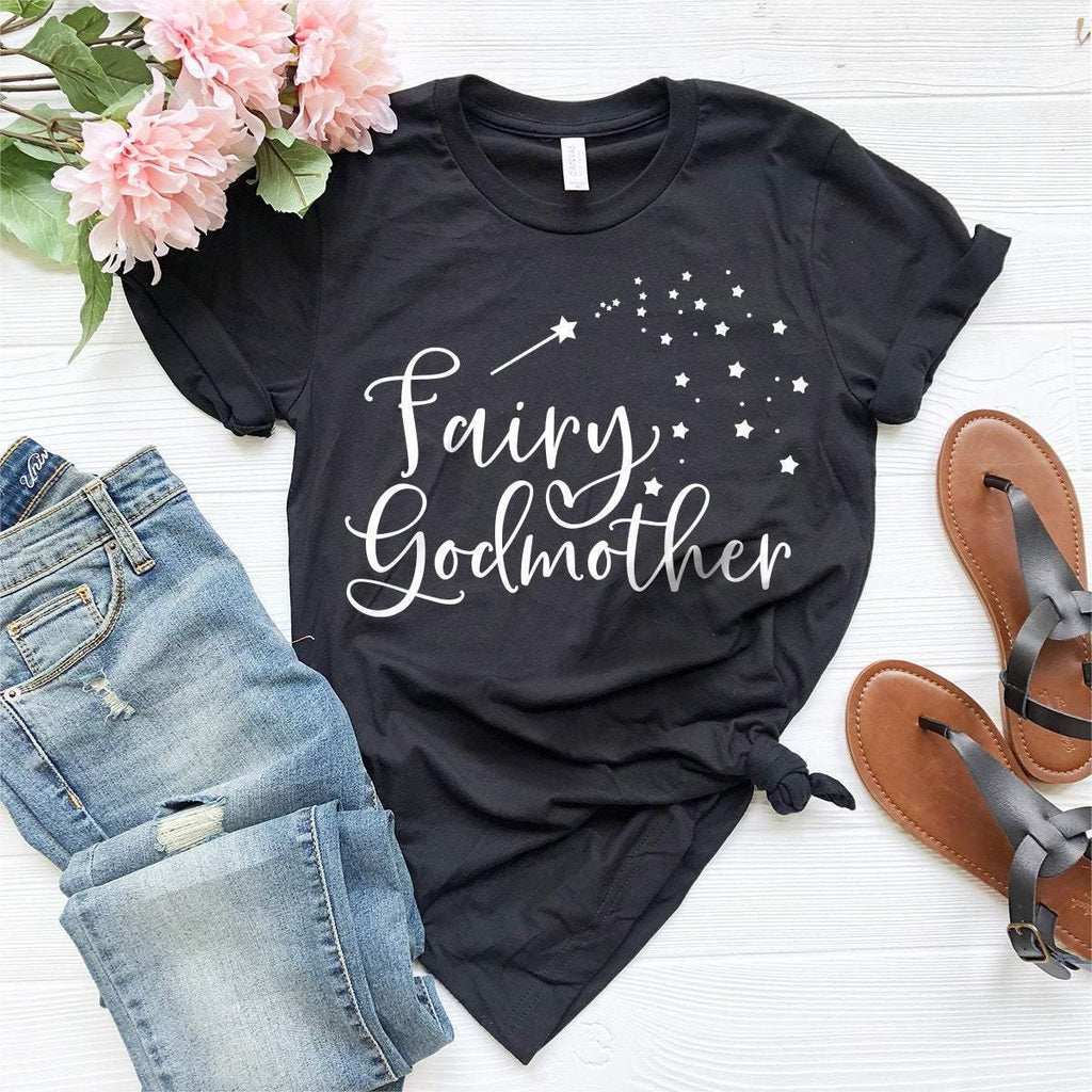 Fairy Godmother T-Shirt, Shirt, Gift For Baptism, Tee product image 2