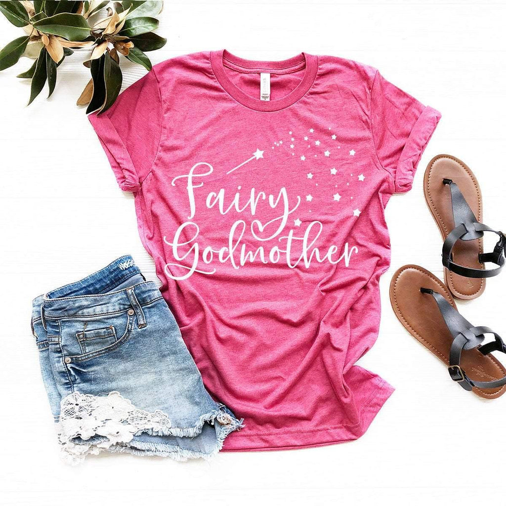 Fairy Godmother T-Shirt, Shirt, Gift For Baptism, Tee product image 1