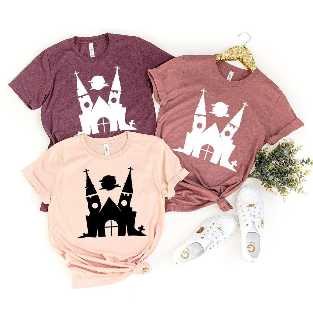 Halloween Graveyard Church Shirt, T-Shirt, Custome, Gothic product image 3