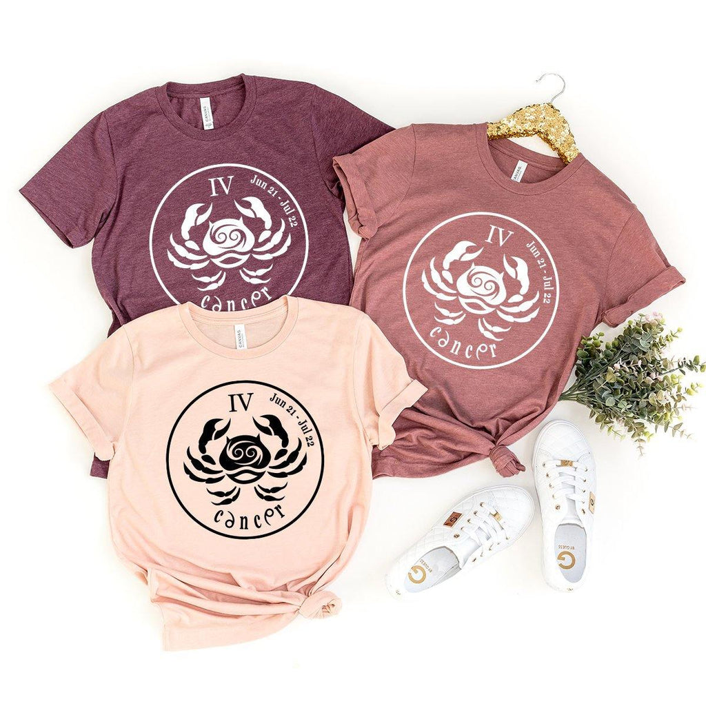 Cancer Zodiac T-Shirt, T Shirt, Signs Astrology Gifts product image 3