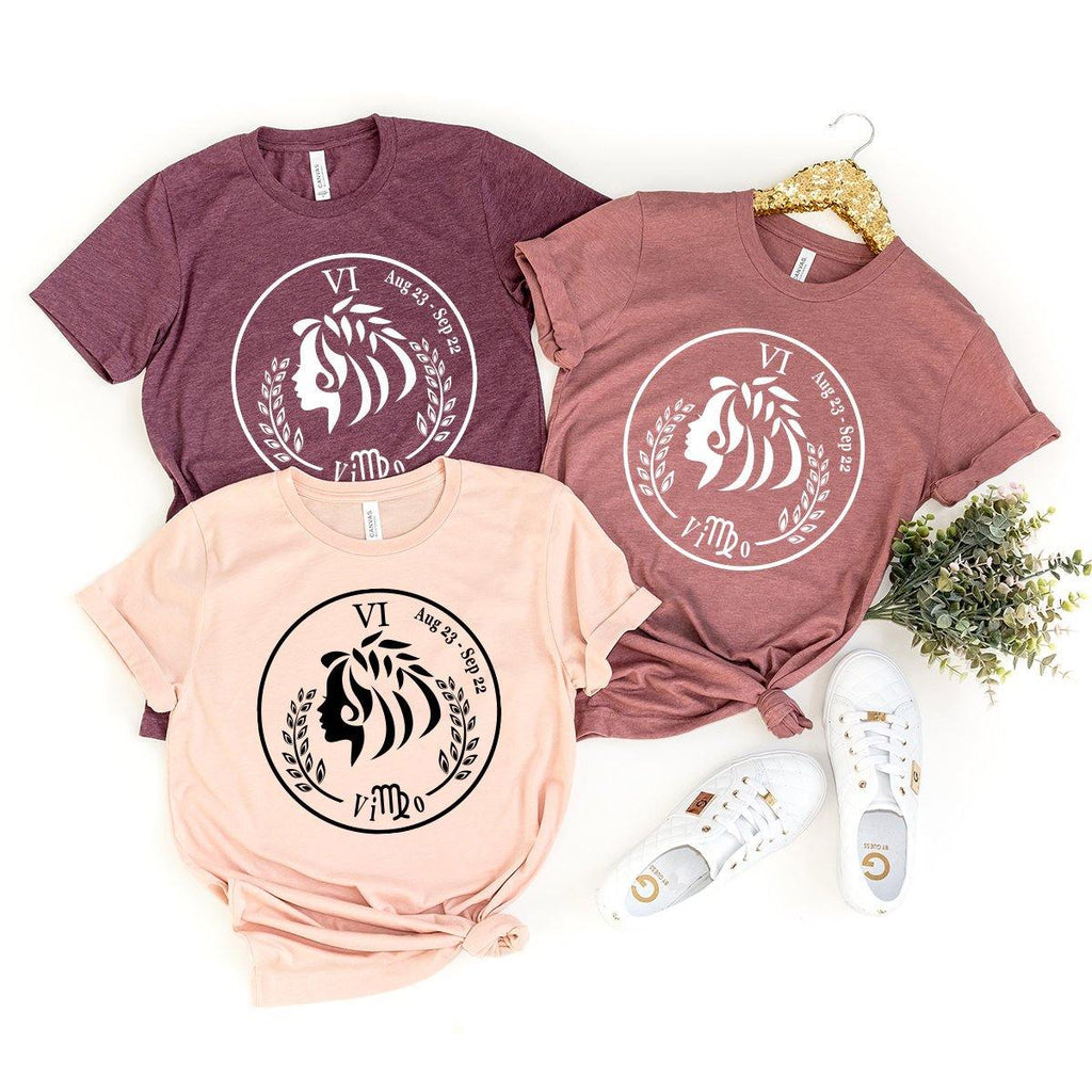 Virgo T Shirt, Zodiac T-Shirt, Gift For Girl, Horoscope product image 3