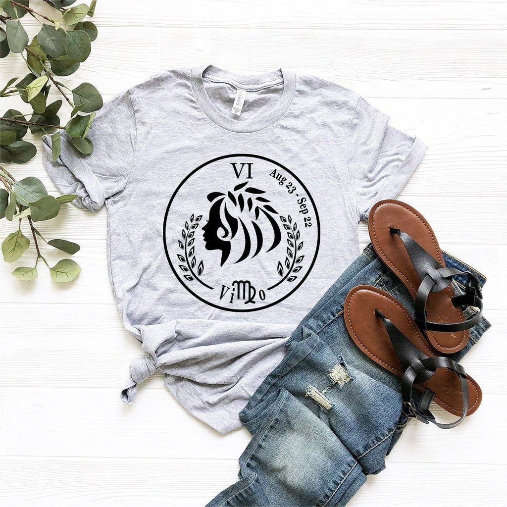 Virgo T Shirt, Zodiac T-Shirt, Gift For Girl, Horoscope product image 1