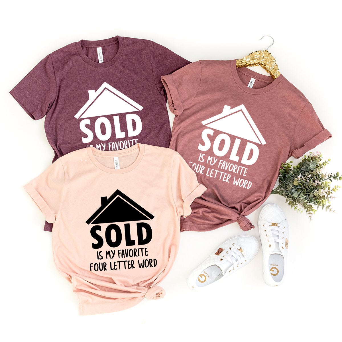 Realtor Shirt, Real Estate T-Shirt, Funny Gift, Sold Is My product image 4