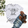 Memorial Shirt, In Memory Of Your Wing Were Ready But Our product image 1