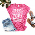 Jesus And Coffee Shirt, Shirt,Coffee Lover With In Her product image 1