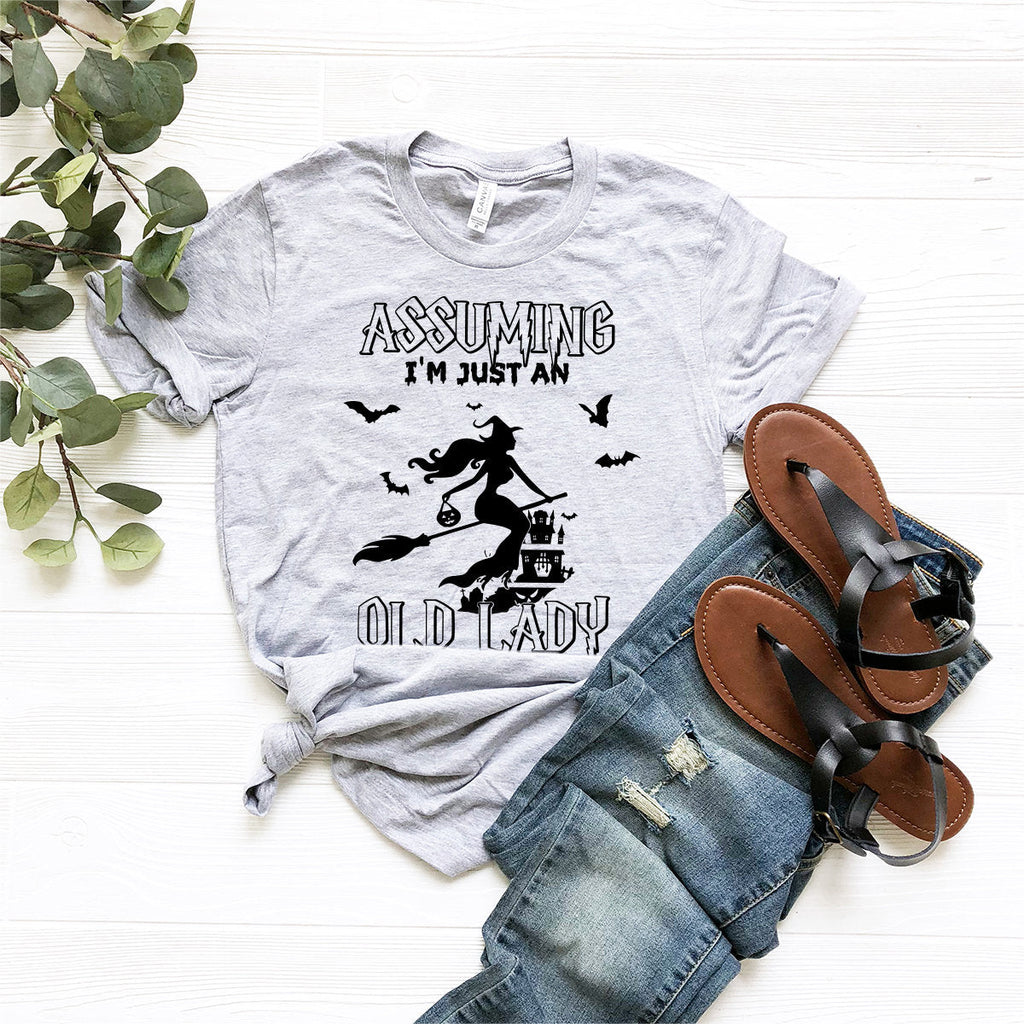 Halloween T-Shirt, Fall Funny Tee, Gift, Witch Graphic product image 4