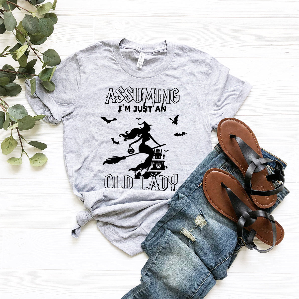 Halloween T-Shirt, Fall Funny Tee, Gift, Witch Graphic product image 4