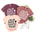 This Girl Loves Country Music Shirt, Cowgirl Southern Women product image 1