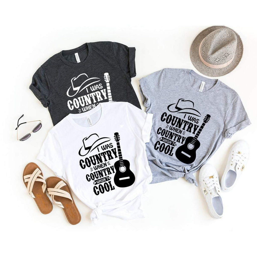 Country Lover Shirt, Music I Was When Wasn't Cool , Girl product image 4