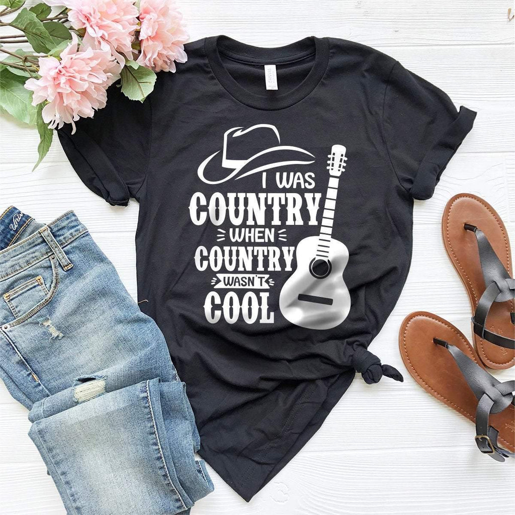 Country Lover Shirt, Music I Was When Wasn't Cool , Girl product image 2