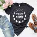 Funny Astrology Shirt, Moon Phases It's Just A Phase product image 1