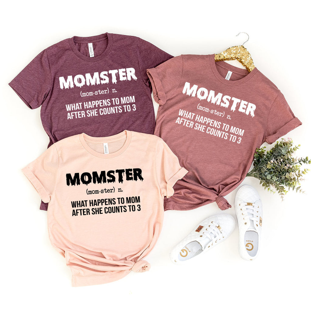 Momster Shirt, Halloween Mom What Happens To After She product image 3