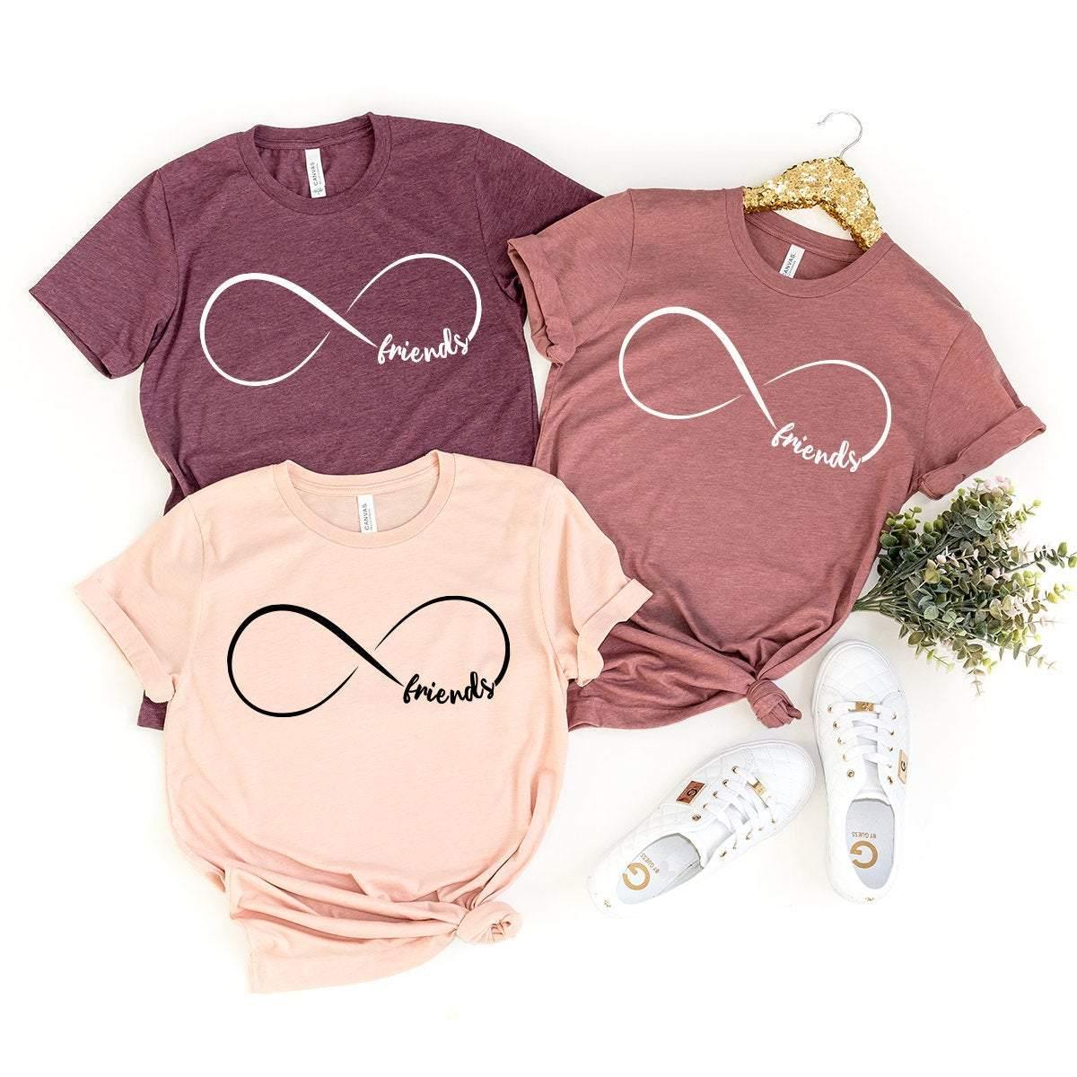 Bestie Shirt, Besties Birthday Gift, Infinite Best Friends product image 4