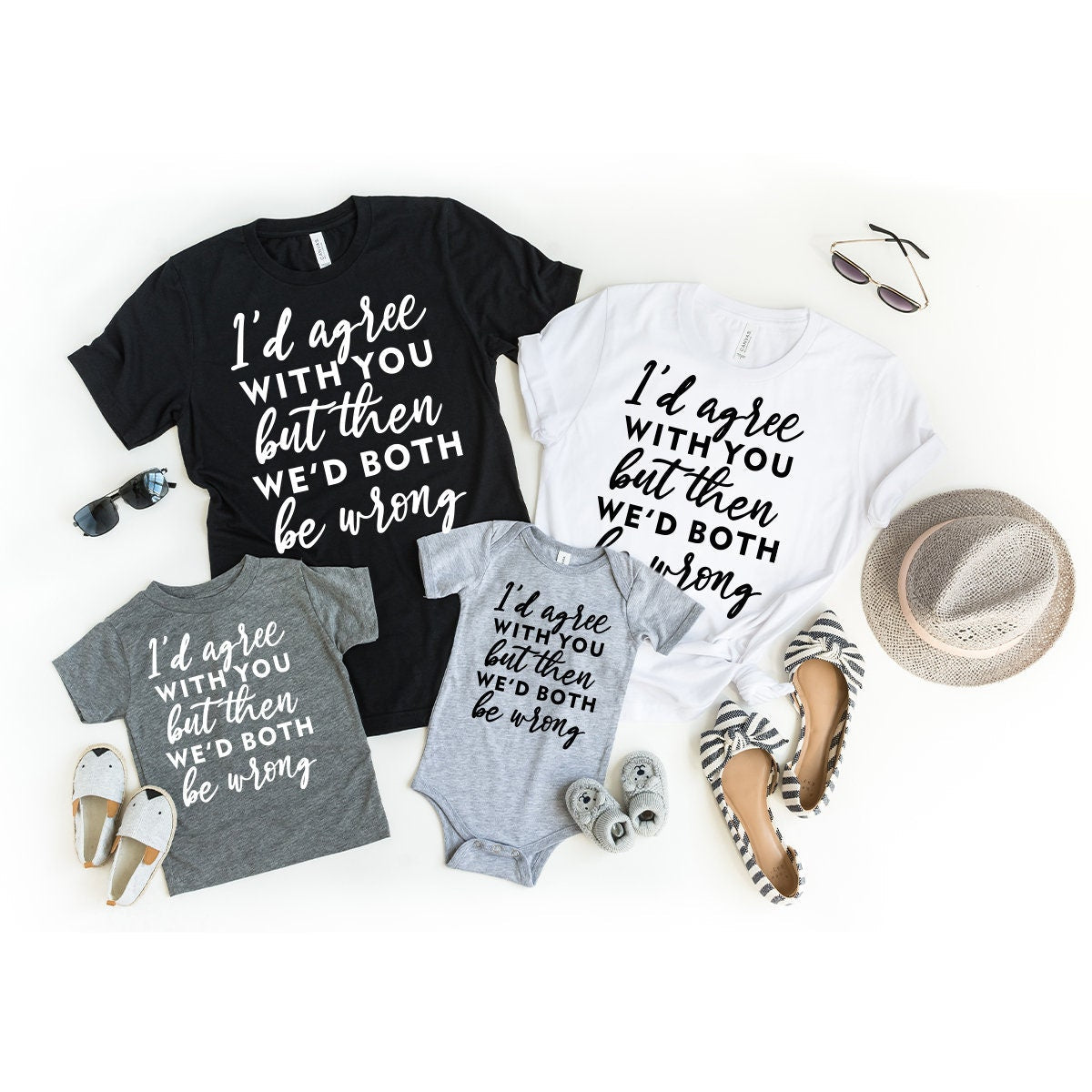 Wrongness Shirt, Humorous Tee, I'd Agree With You But Then product image 3