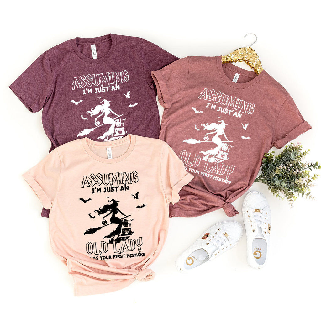 Halloween T-Shirt, Fall Funny Tee, Gift, Witch Graphic product image 3