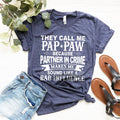 They Call Me Pap Paw T-Shirt, Papaw Gift, For Grandpa, Papa product image 1