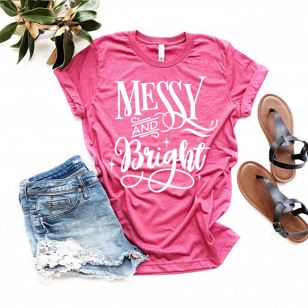 Messy and Bright Shirt, Christmas Funny Xmas Party Santa product image 4