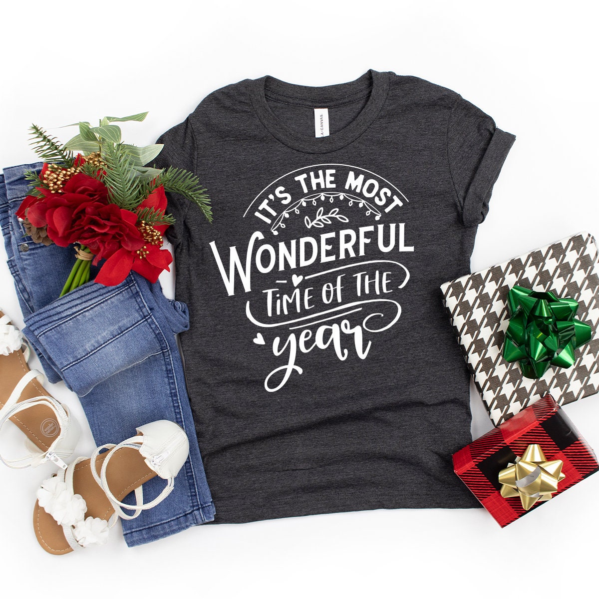Christmas T Shirt, Shirts, Merry Tee, Gift For Funny product image 4