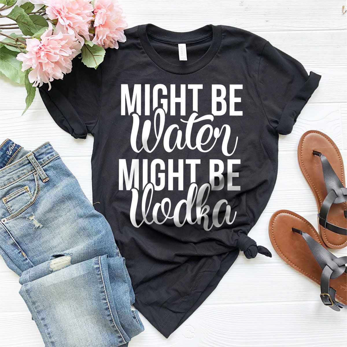 Vodka Shirt, Lover Tshirt, Gift, Funny Drinking Alcohol product image 3