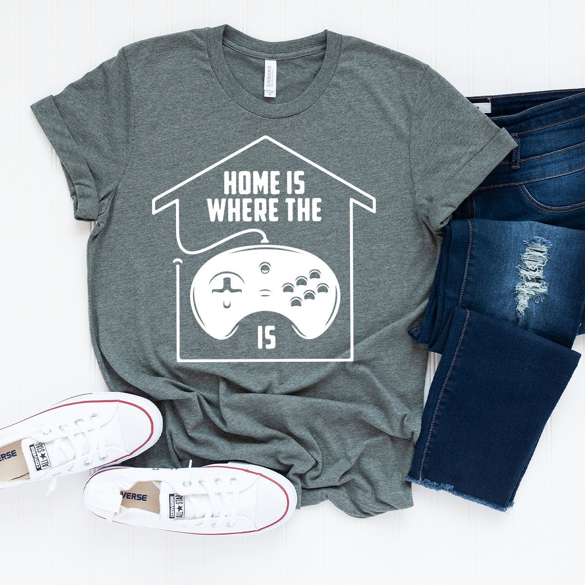 Funny Gamer Shirt, Gaming Game Controller With Saying product image 1