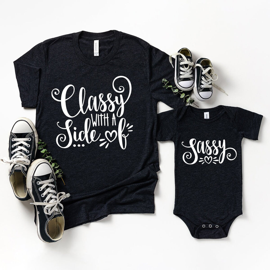 Sassy TShirt, Mama Girl Shirt, Matching Mom And Baby Tee product image 3