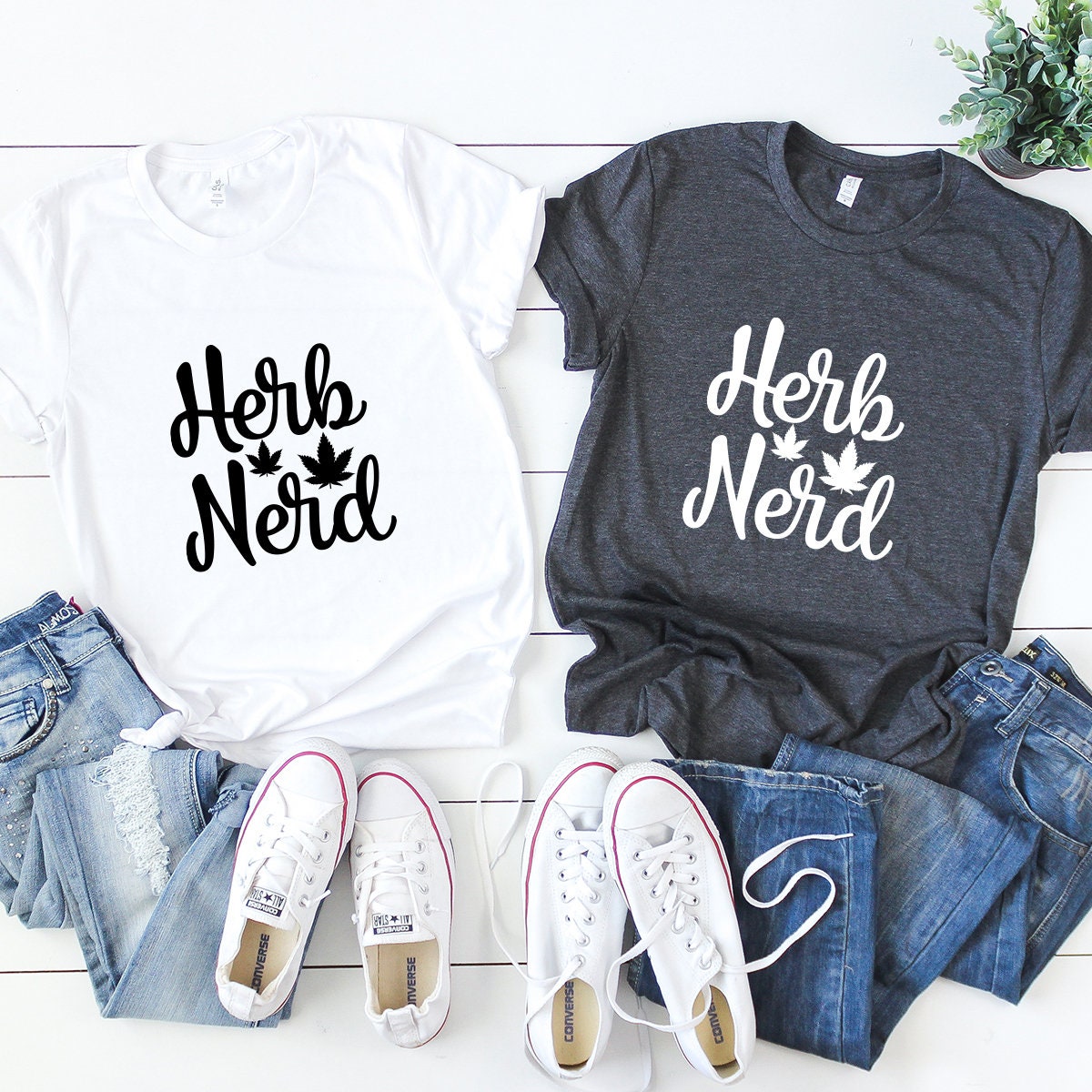 Herb Nerd Shirt, Weed T-shirt, Tee, Funny Marijuana product image 5