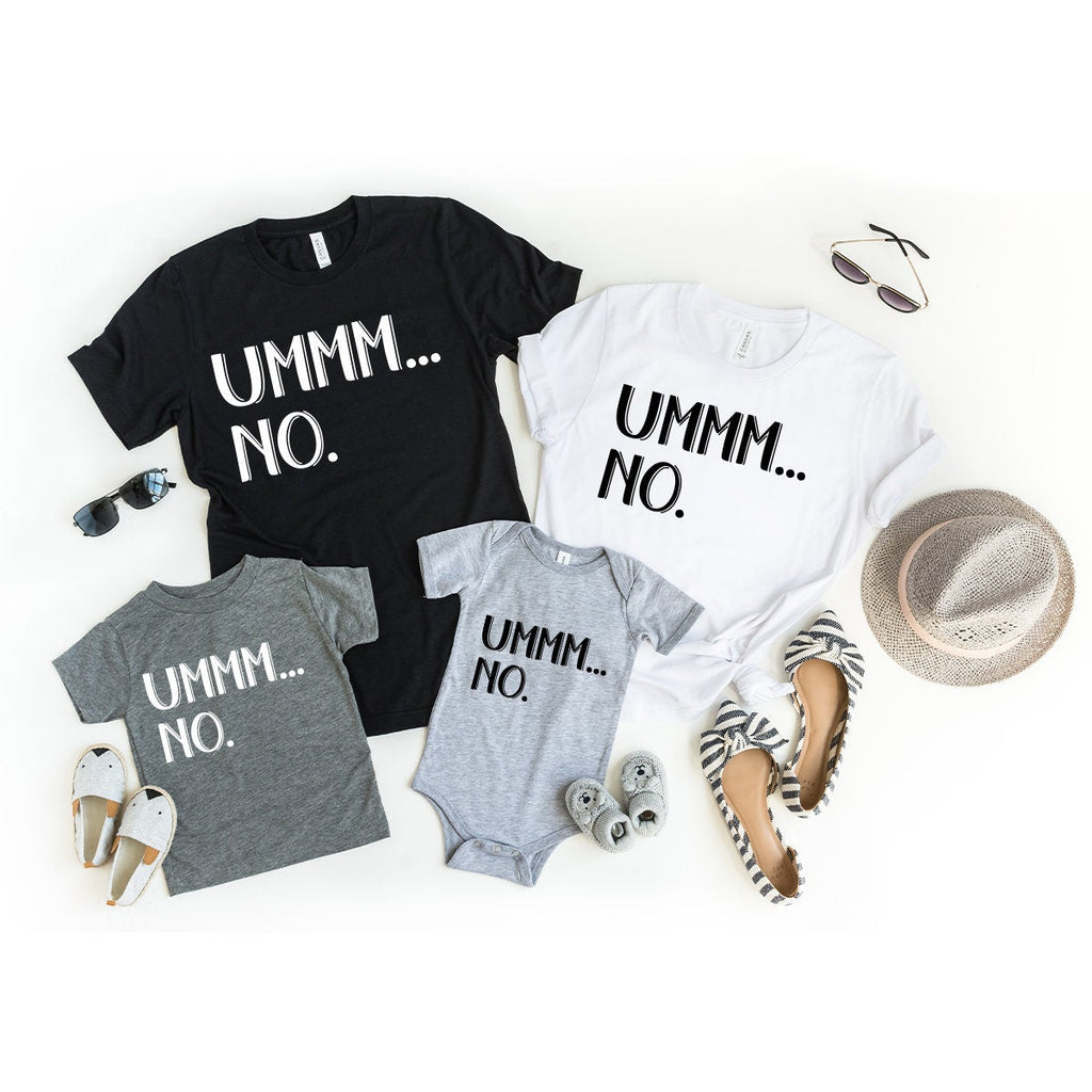 Ummm... No Shirt, Funny Gag T-Shirt, Party Sarcastic Friend product image 2