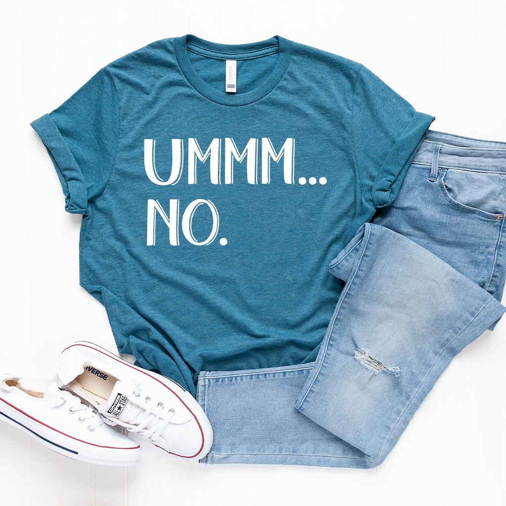 Ummm... No Shirt, Funny Gag T-Shirt, Party Sarcastic Friend product image 5
