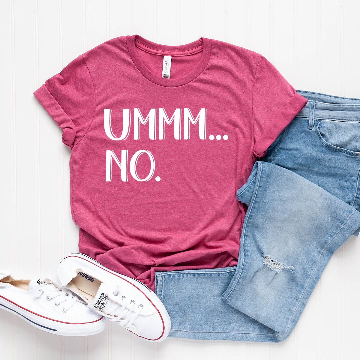 Ummm... No Shirt, Funny Gag T-Shirt, Party Sarcastic Friend product image 1