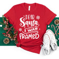 Christmas Holiday Shirts, Santa Claus Dear I Was Framed product image 1