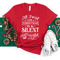 Christmas Shirts, is a Silent Shirt, Gift for 2023 Santa product image 1
