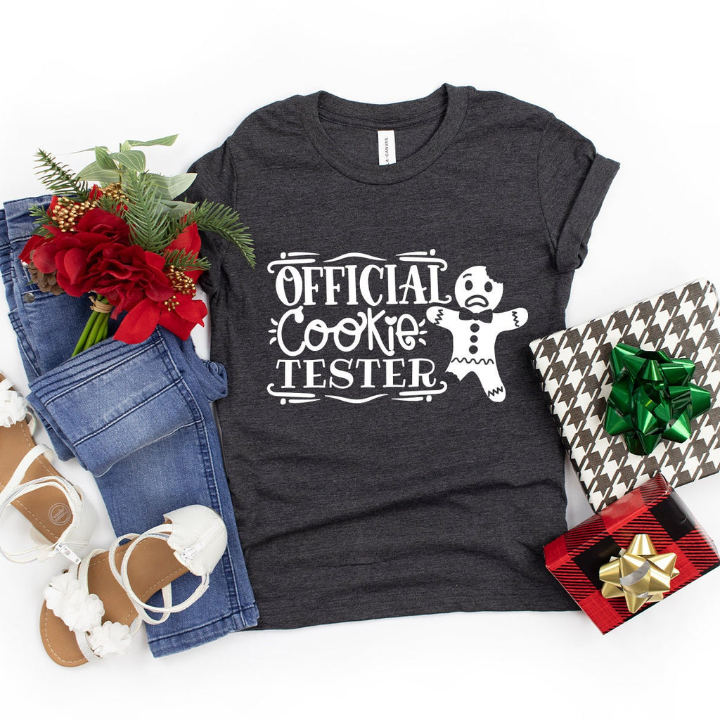 Christmas T Shirt, Offical Cookie Tester Shirts, Funny product image 5
