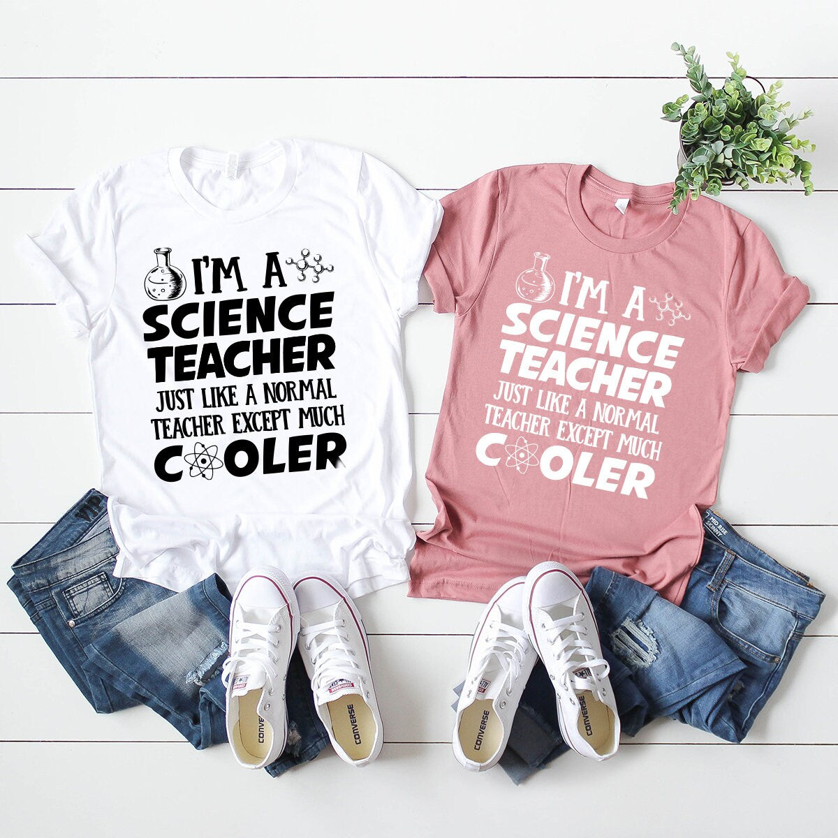 Cool Science Teachers Shirt, Teacher T-Shirt, Gift For I Am product image 3
